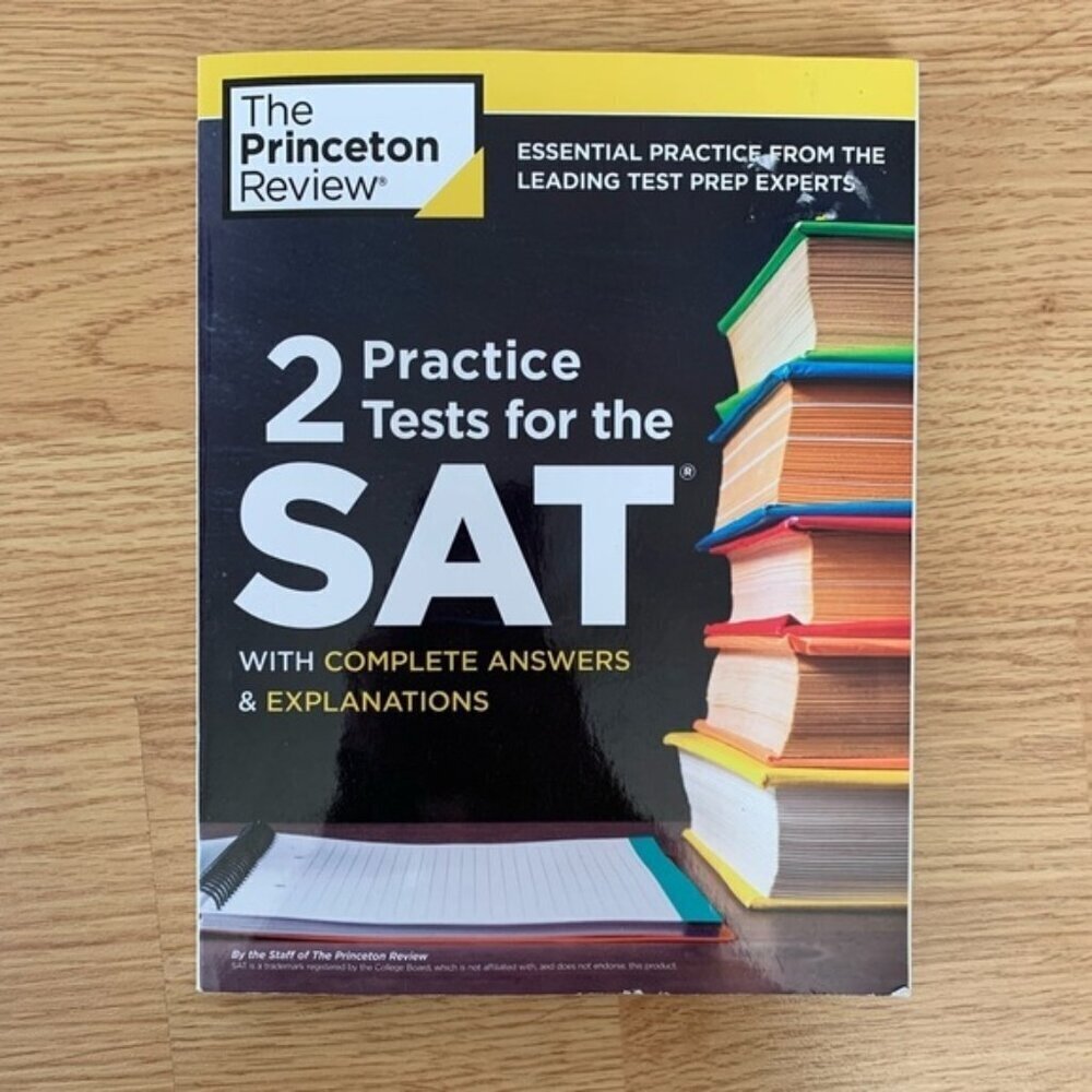 The Princeton Review 2 Practice Tests for the SAT new